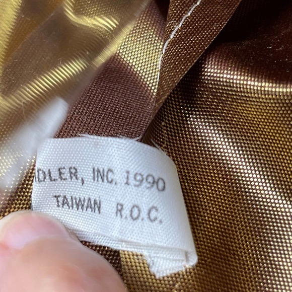 VTG Kurt Adler Angel Tree Topper Large Ornament 1990 Victorian Lace Red Ivory - Picture 14 of 14